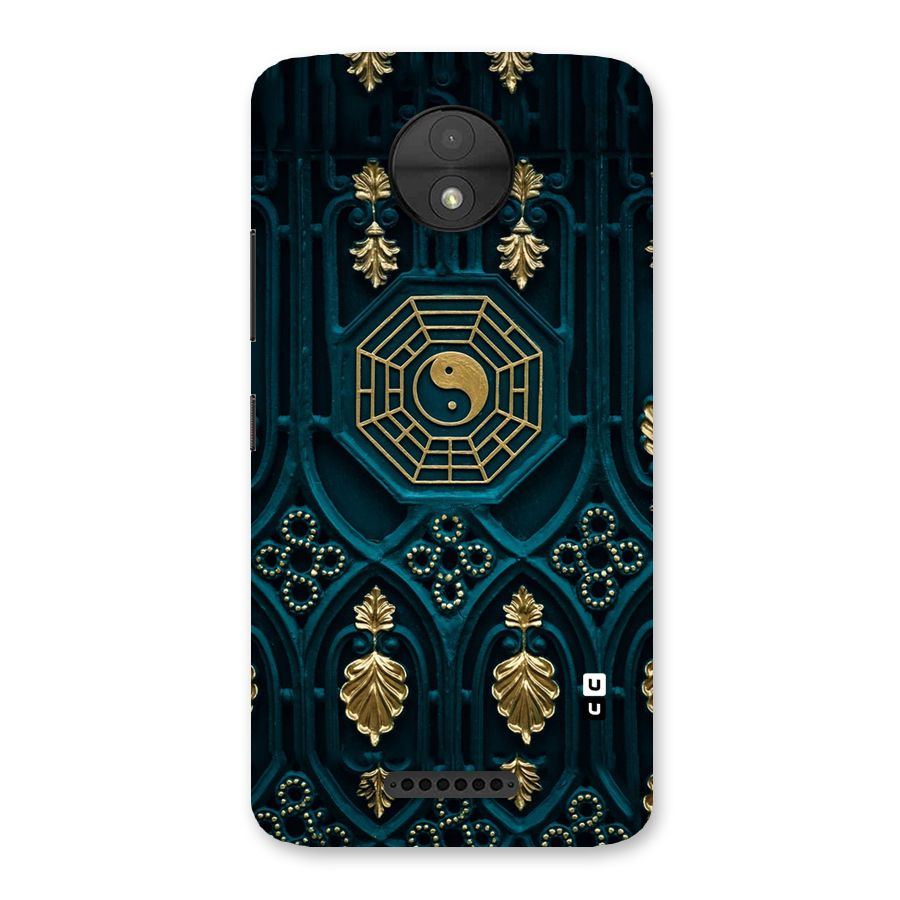 Peace Web Design Back Case for Moto C