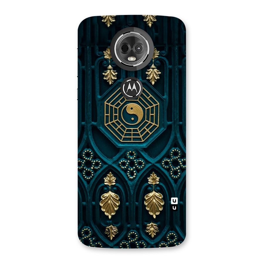 Peace Web Design Back Case for Moto E5 Plus