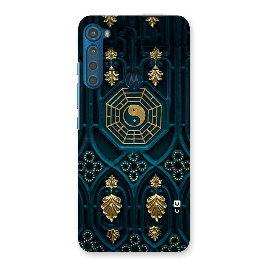 Peace Web Design Back Case for Motorola One Fusion Plus