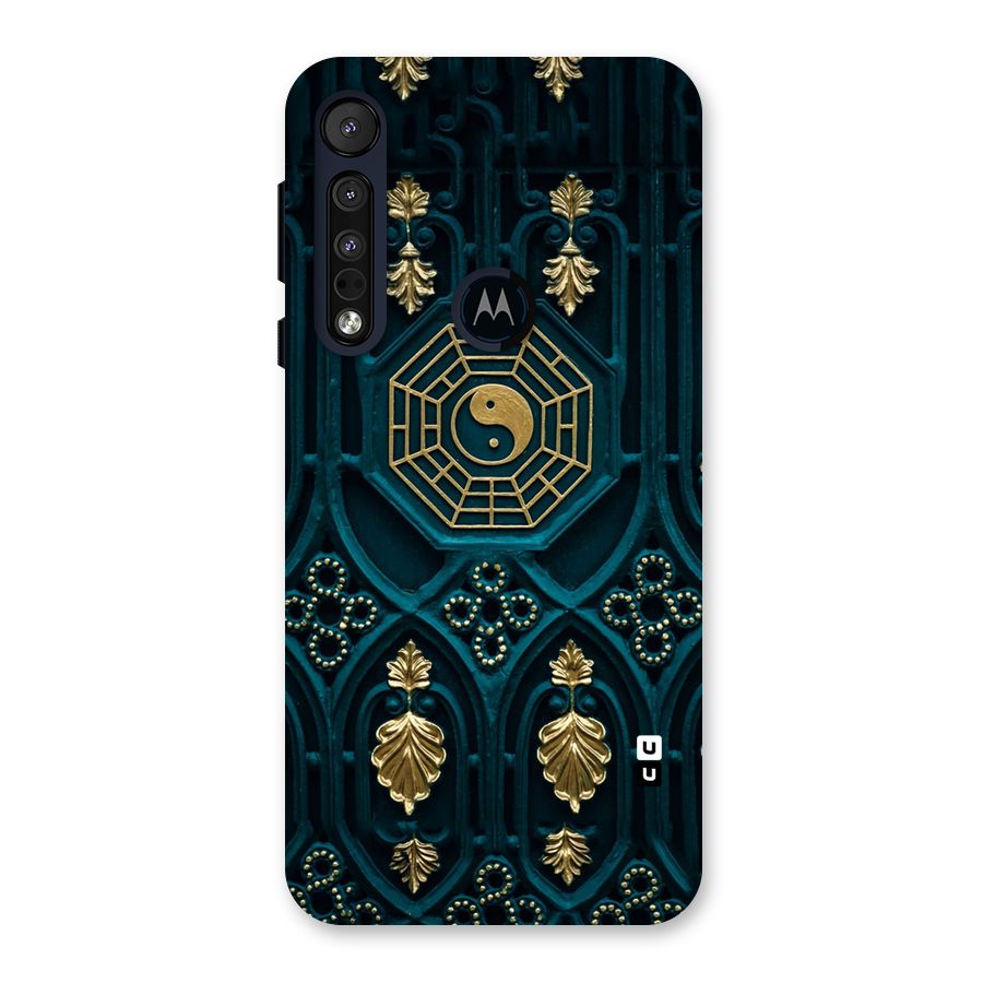 Peace Web Design Back Case for Motorola One Macro