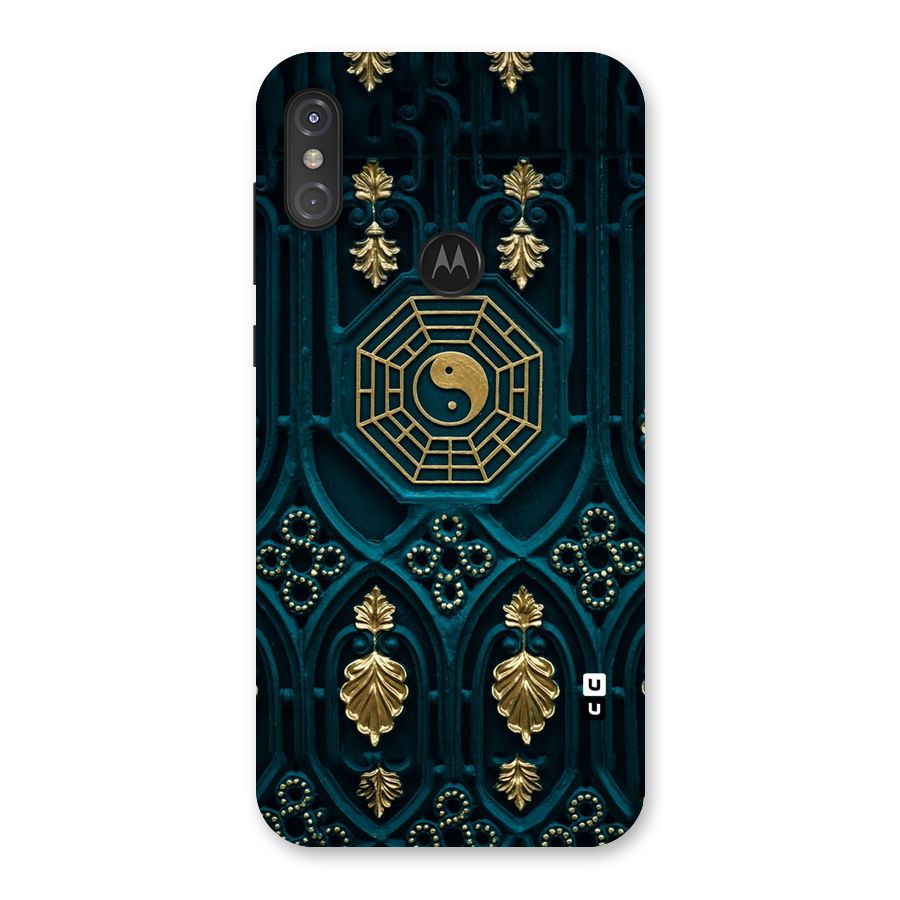 Peace Web Design Back Case for Motorola One Power