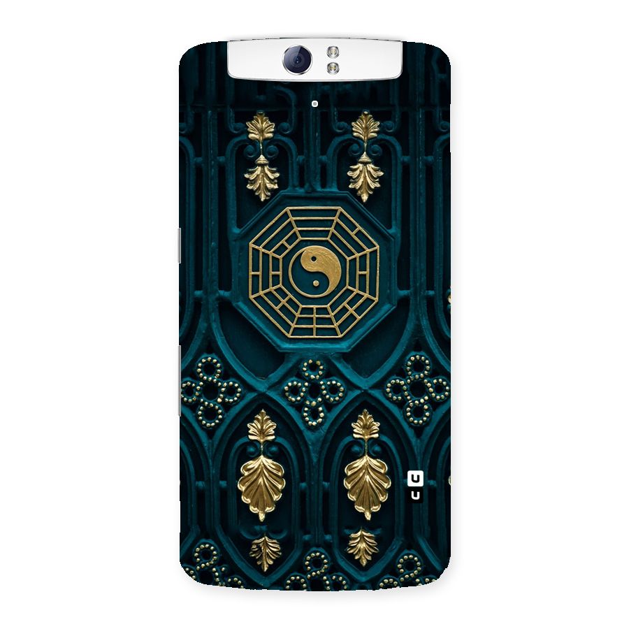 Peace Web Design Back Case for Oppo N1