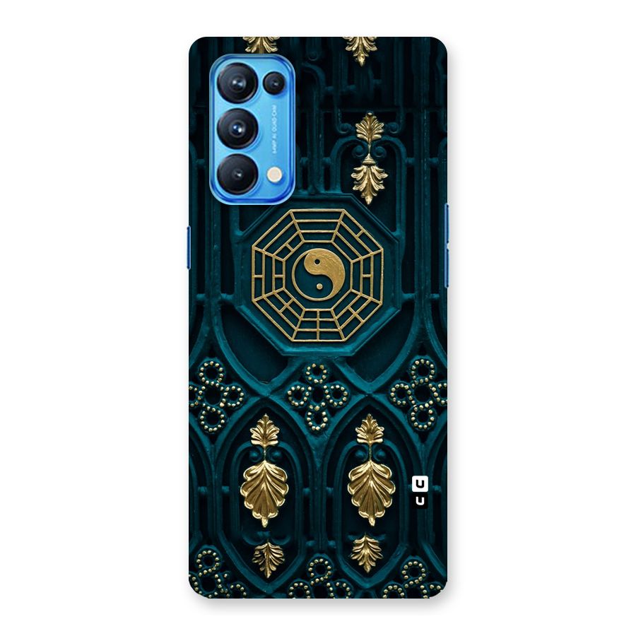 Peace Web Design Back Case for Oppo Reno5 Pro 5G