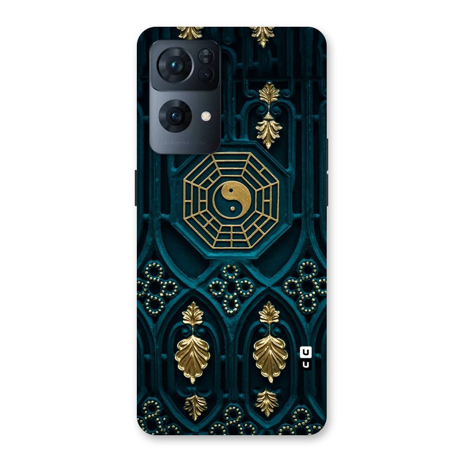 Peace Web Design Back Case for Oppo Reno7 Pro 5G