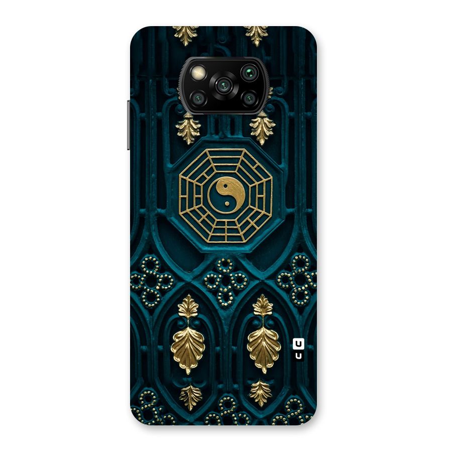 Peace Web Design Back Case for Poco X3