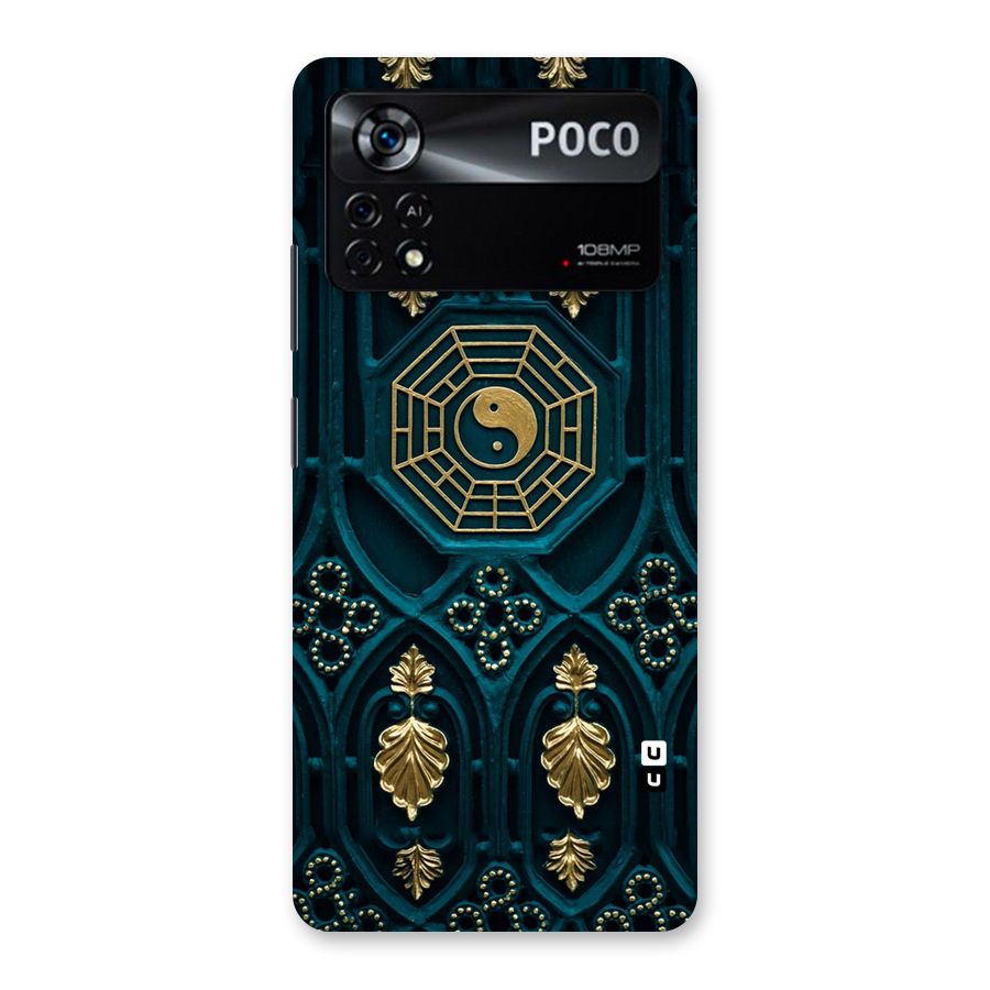 Peace Web Design Back Case for Poco X4 Pro 5G