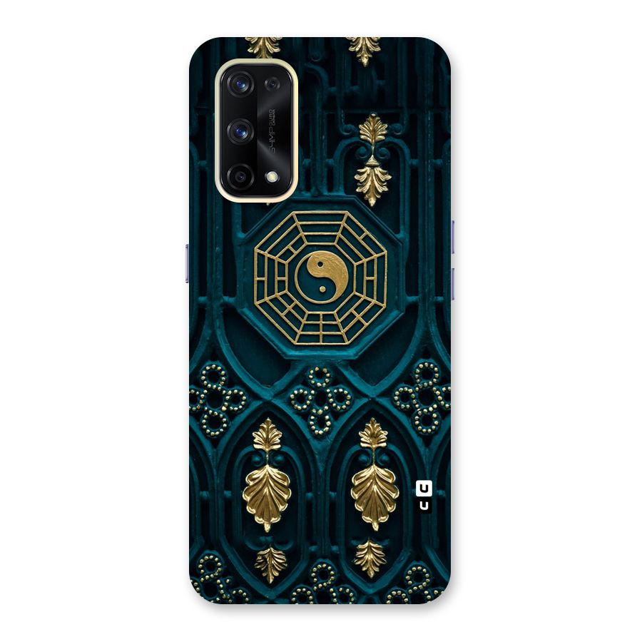 Peace Web Design Glass Back Case for Realme X7 Pro