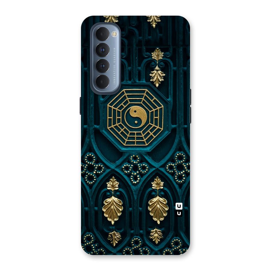Peace Web Design Back Case for Reno4 Pro