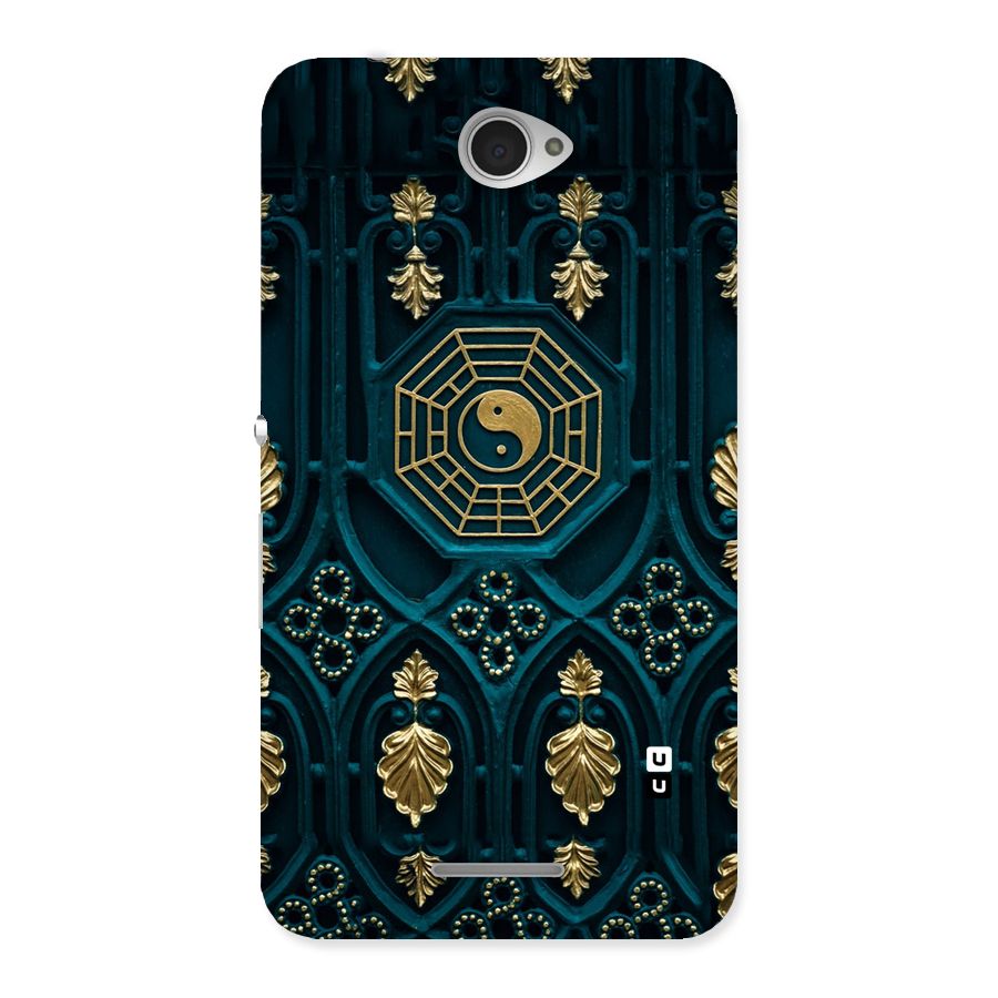 Peace Web Design Back Case for Sony Xperia E4