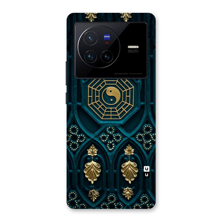 Peace Web Design Back Case for Vivo X80
