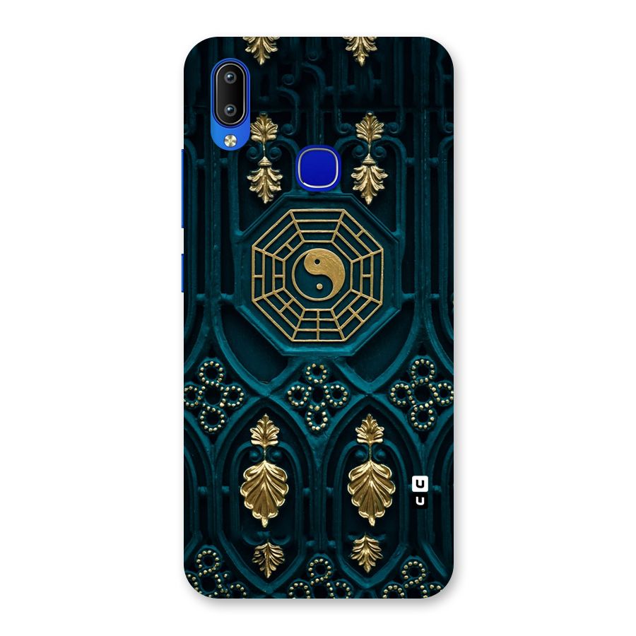Peace Web Design Back Case for Vivo Y91