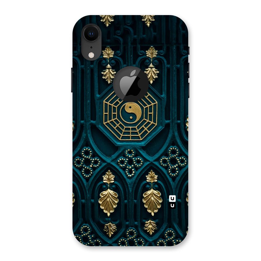 Peace Web Design Back Case for iPhone XR Logo Cut