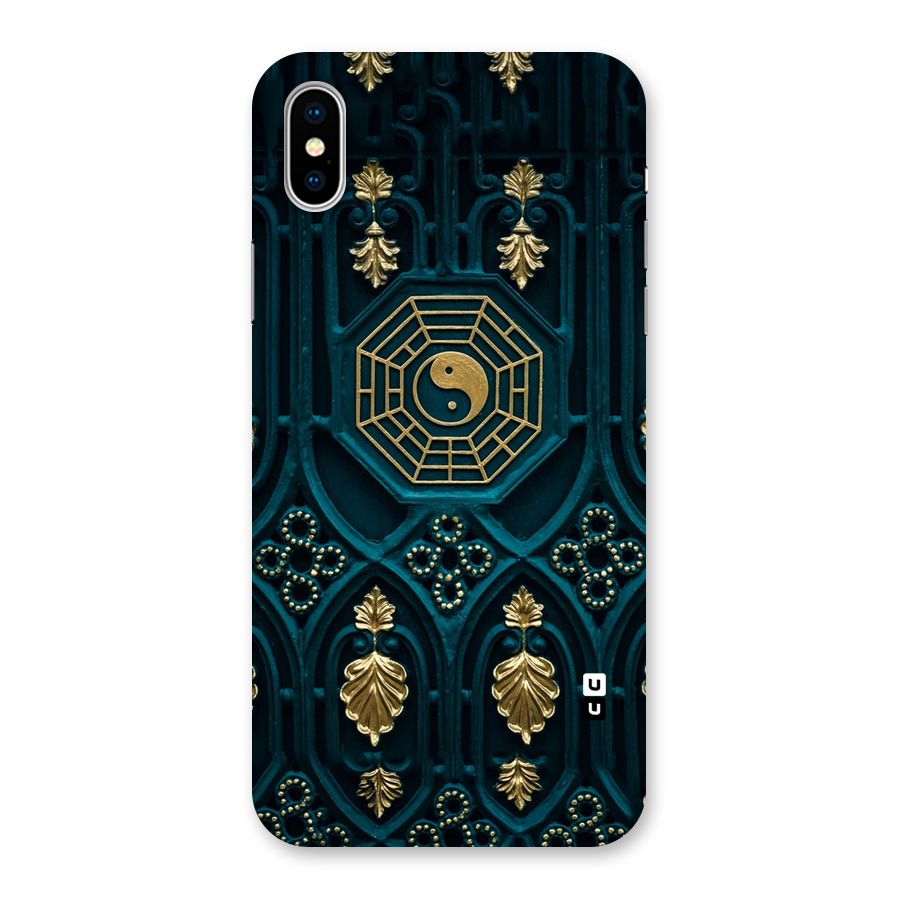 Peace Web Design Back Case for iPhone XS