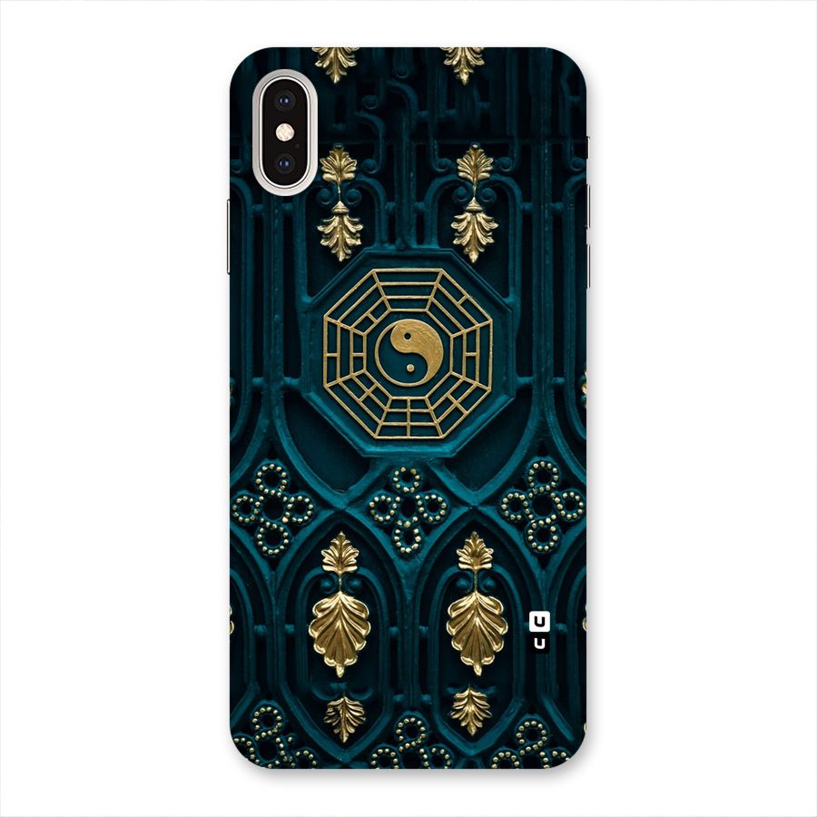 Peace Web Design Back Case for iPhone XS Max