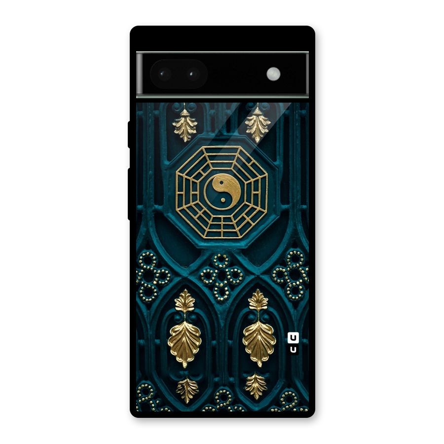 Peace Web Design Glass Back Case for Google Pixel 6a