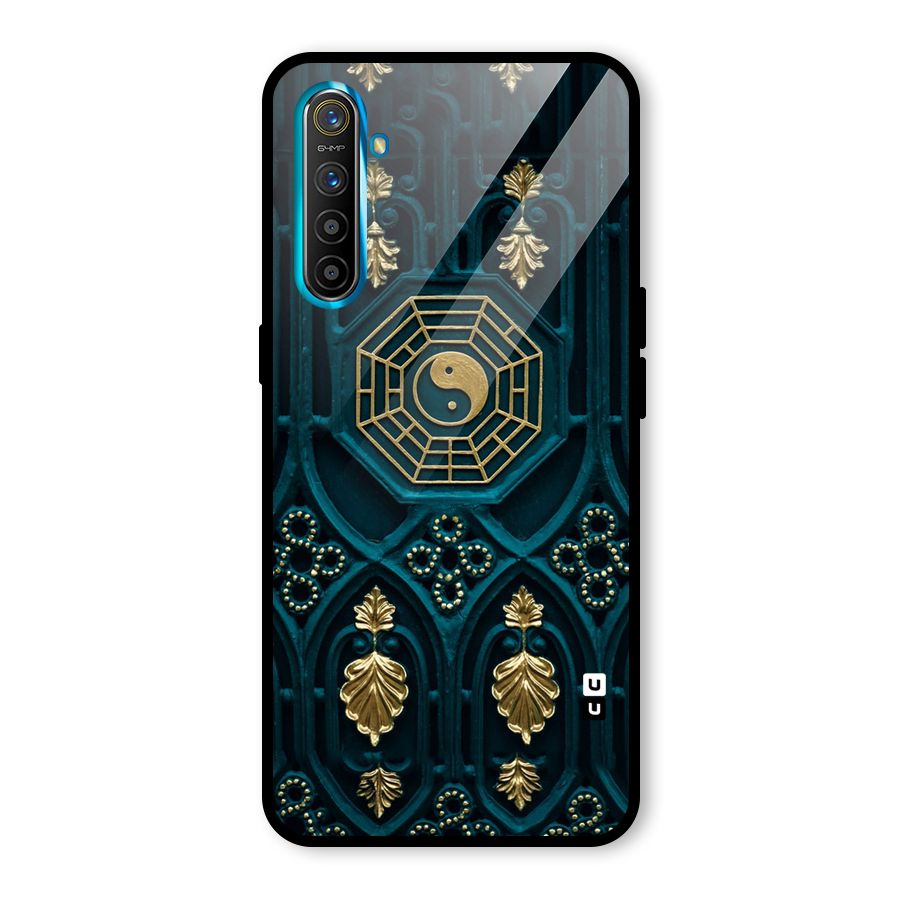 Peace Web Design Glass Back Case for Realme X2