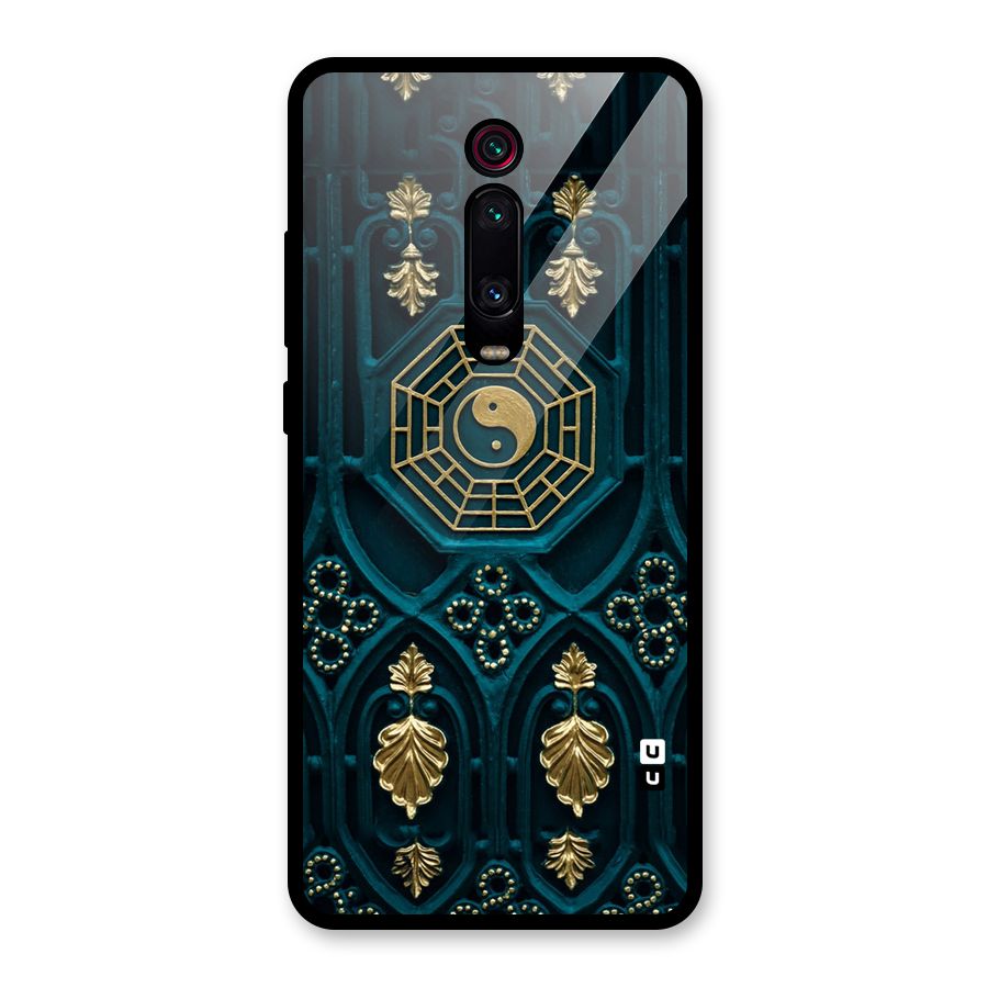 Peace Web Design Glass Back Case for Redmi K20 Pro