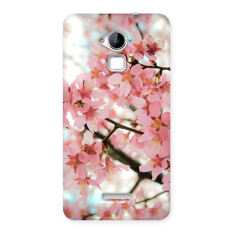 Peach Floral Back Case for Coolpad Note 3