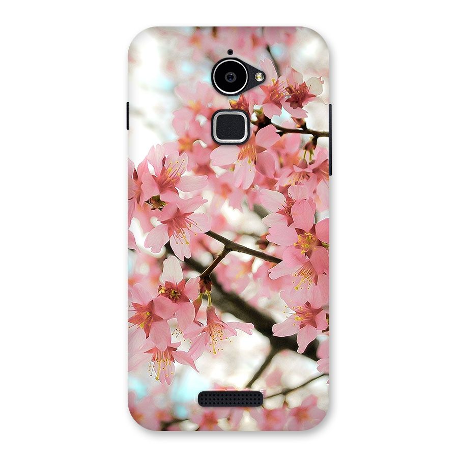 Peach Floral Back Case for Coolpad Note 3 Lite