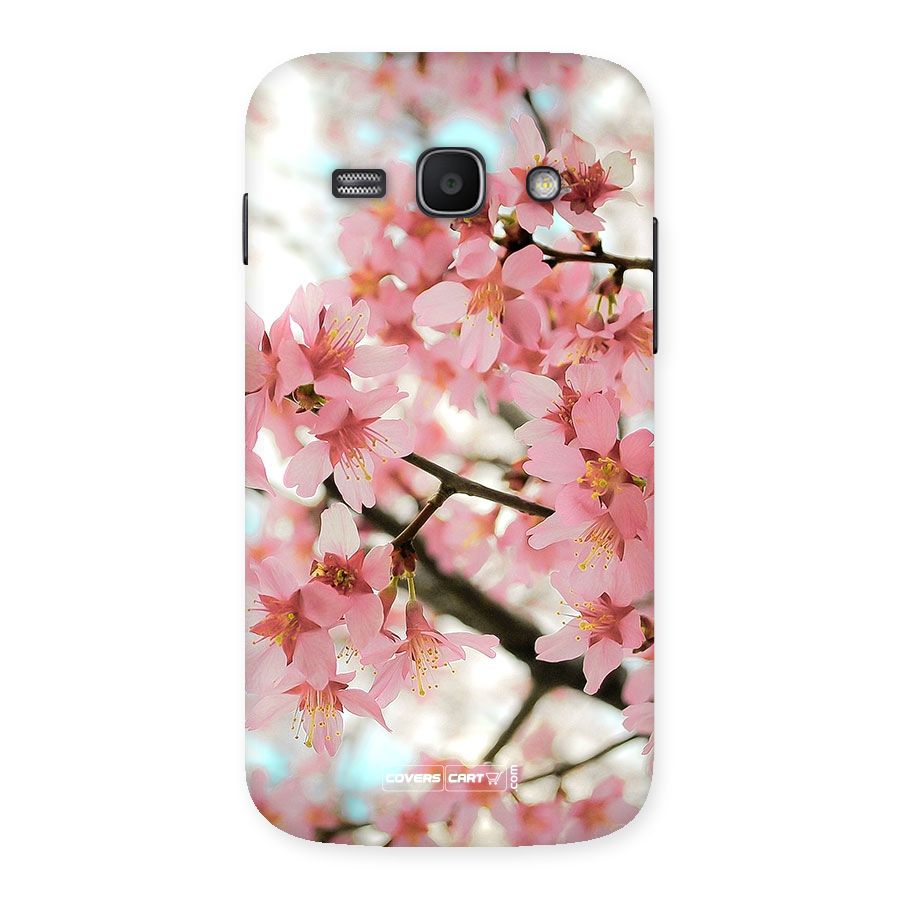 Peach Floral Back Case for Galaxy Ace 3