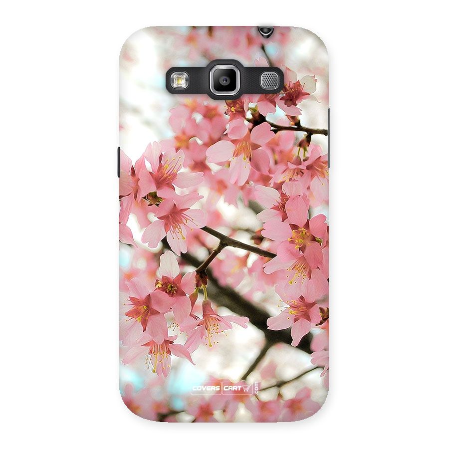 Peach Floral Back Case for Galaxy Grand Quattro