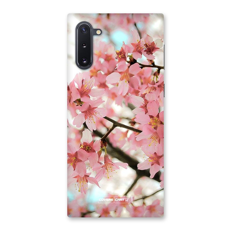 Peach Floral Back Case for Galaxy Note 10
