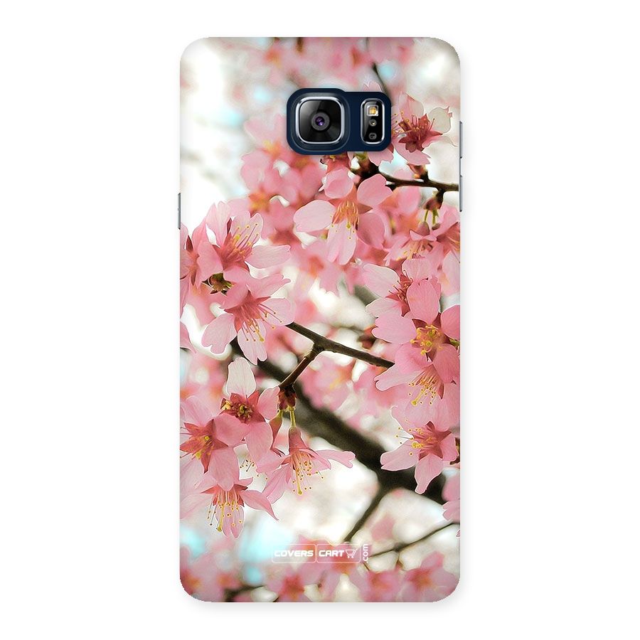 Peach Floral Back Case for Galaxy Note 5