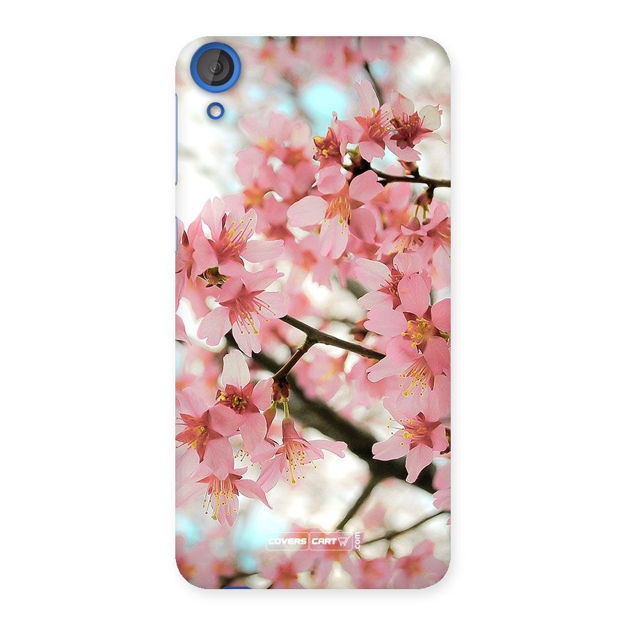 Peach Floral Back Case for HTC Desire 820