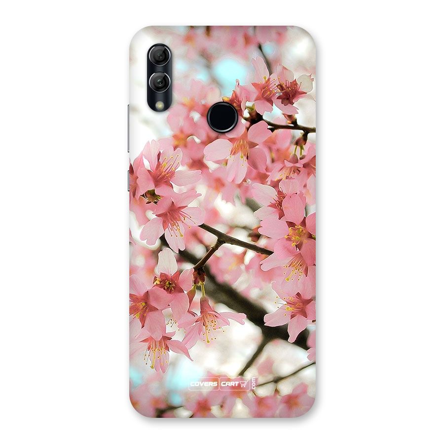 Peach Floral Back Case for Honor 10 Lite