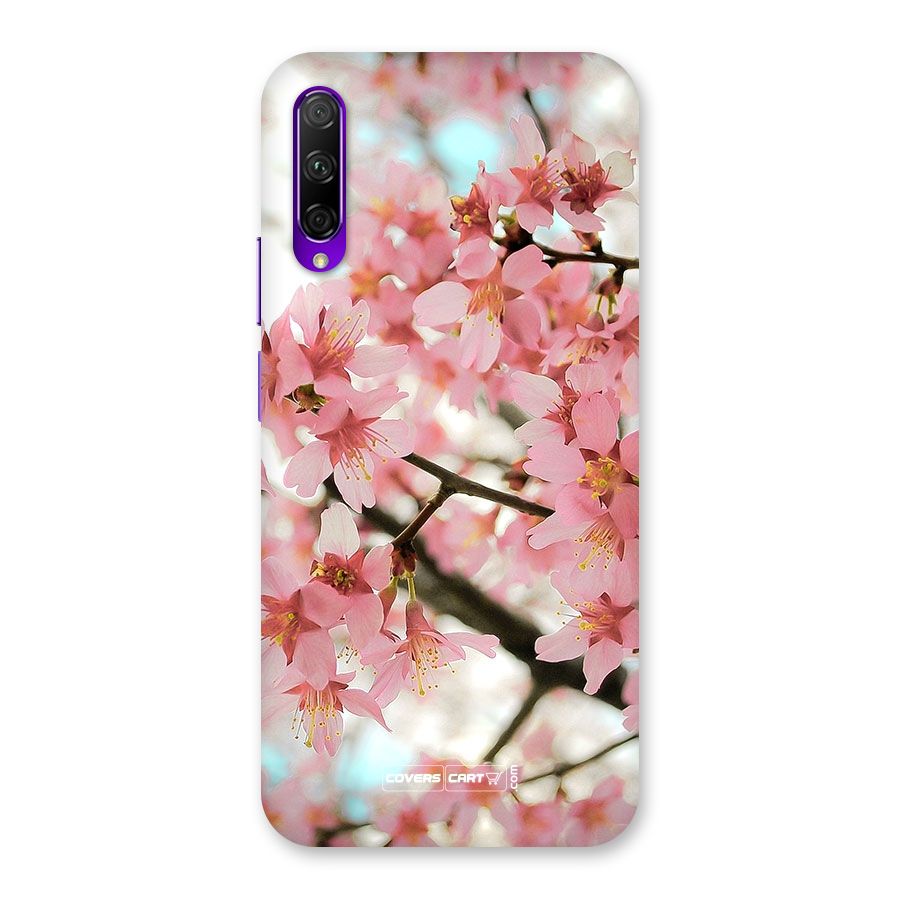 Peach Floral Back Case for Honor 9X Pro