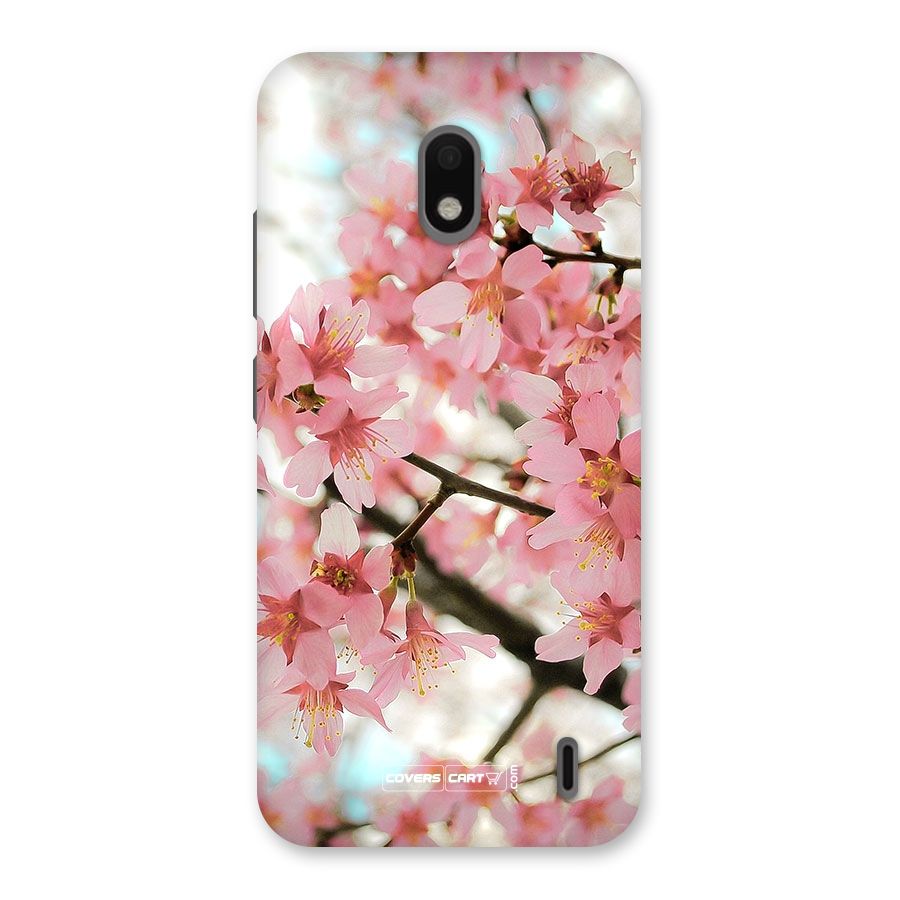 Peach Floral Back Case for Nokia 2.2