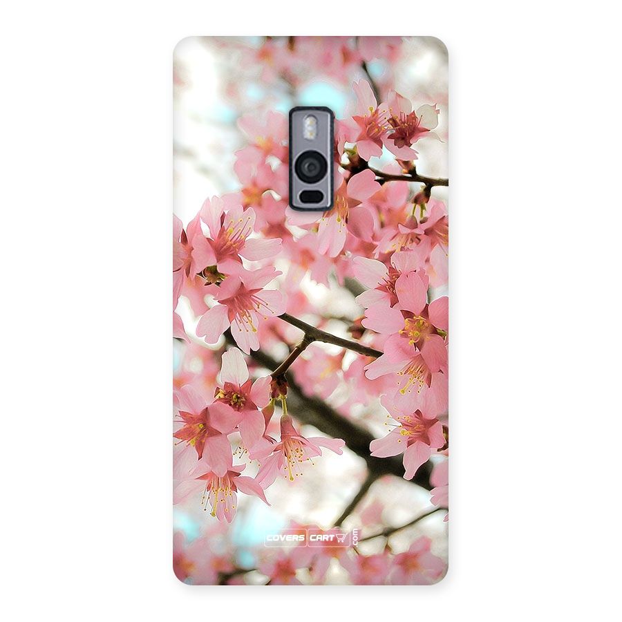 Peach Floral Back Case for OnePlus Two