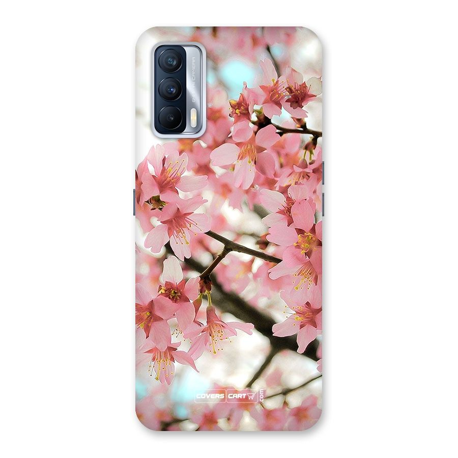 Peach Floral Back Case for Realme X7