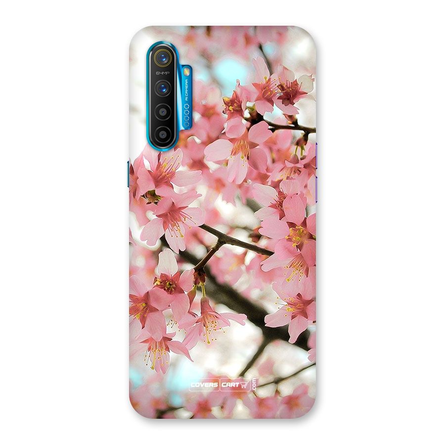 Peach Floral Back Case for Realme XT