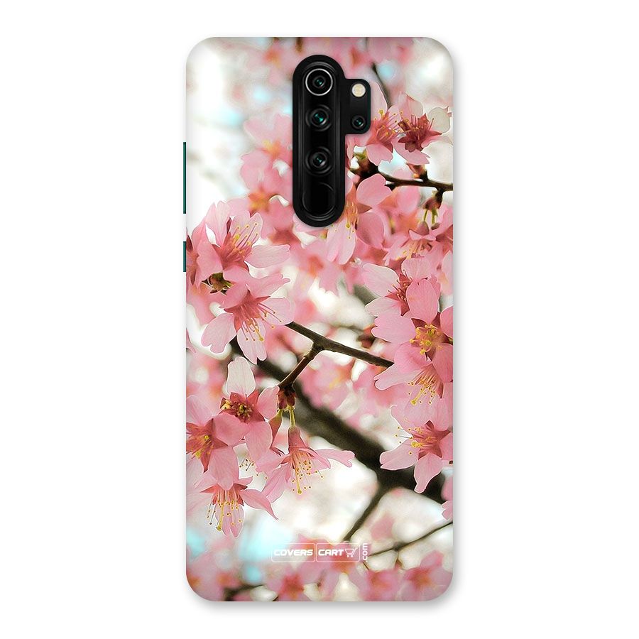 Peach Floral Back Case for Redmi Note 8 Pro