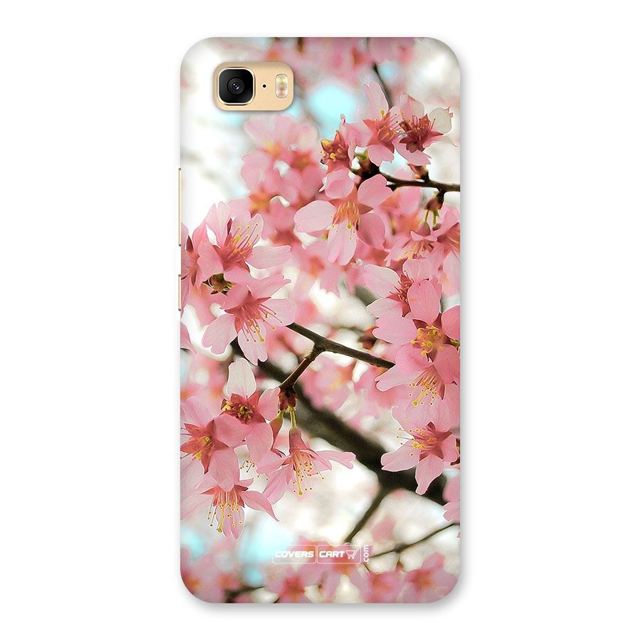 Peach Floral Back Case for Zenfone 3s Max