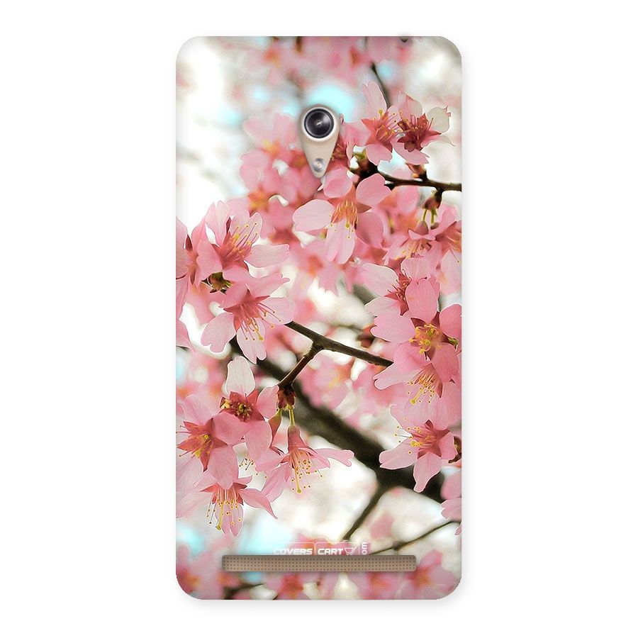 Peach Floral Back Case for Zenfone 6