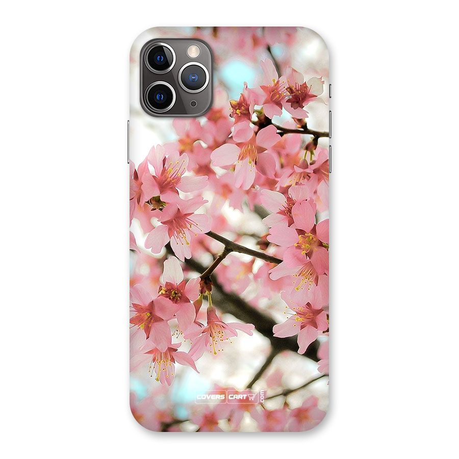 Peach Floral Back Case for iPhone 11 Pro Max