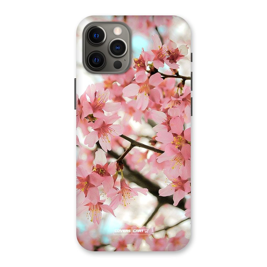 Peach Floral Back Case for iPhone 12 Pro Max
