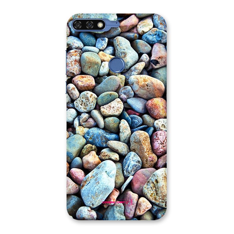 Pebbles Back Case for Honor 7C