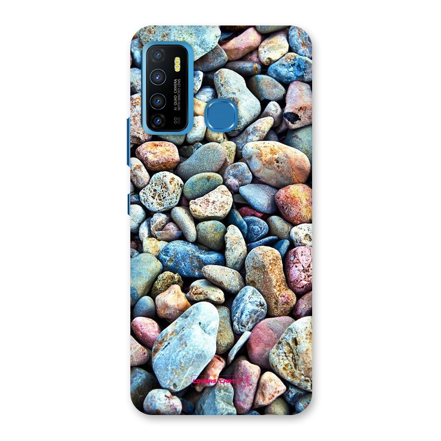 Pebbles Back Case for Infinix Hot 9
