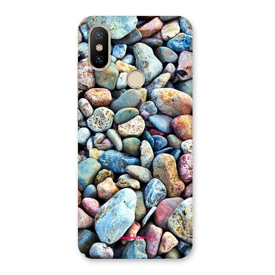 Pebbles Back Case for Mi A2