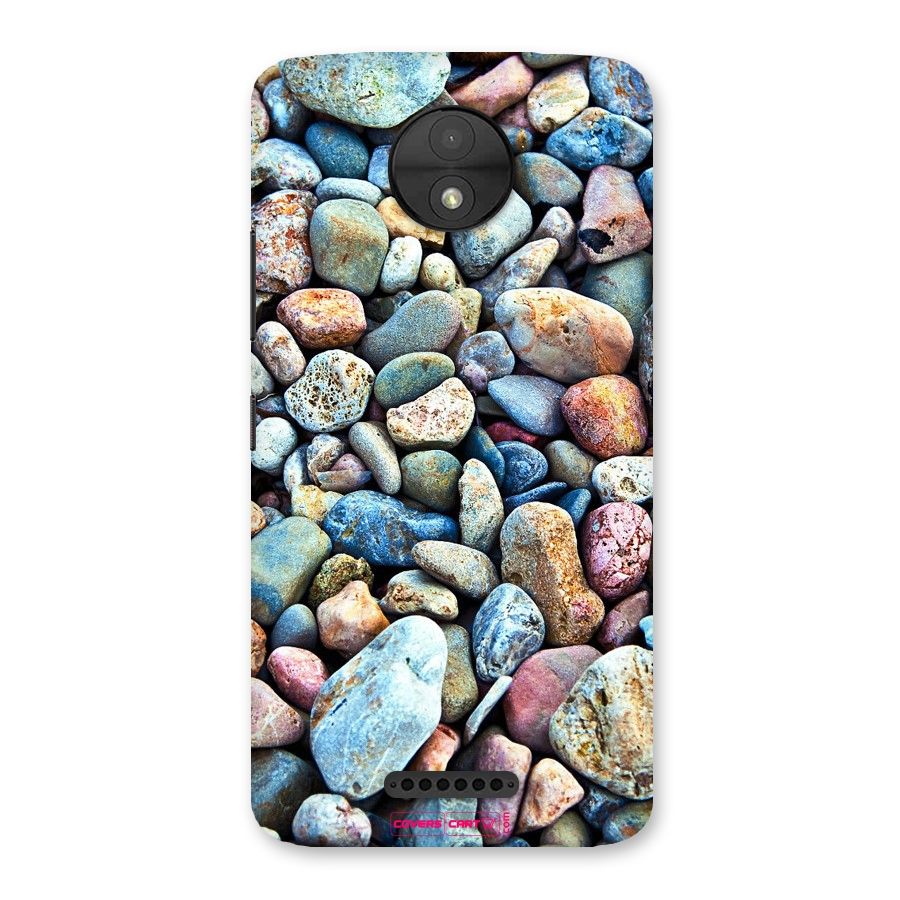 Pebbles Back Case for Moto C