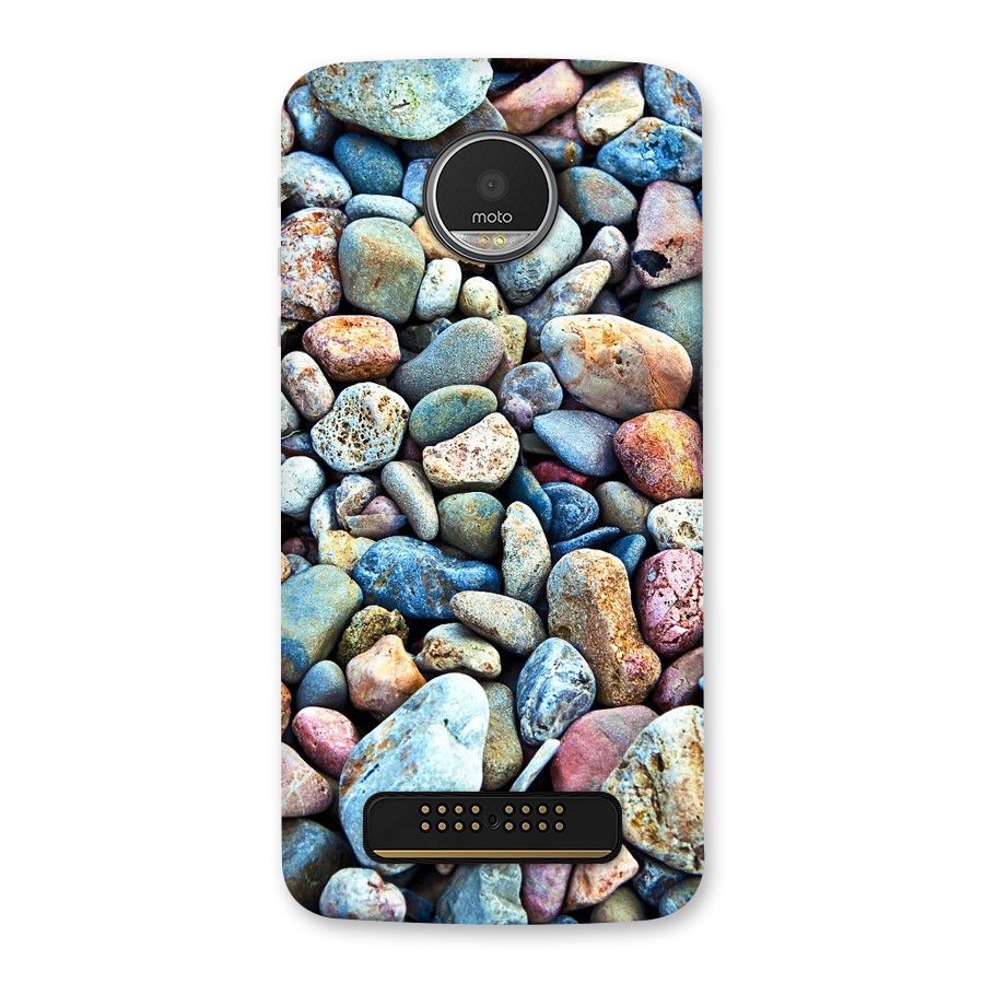 Pebbles Back Case for Moto Z Play