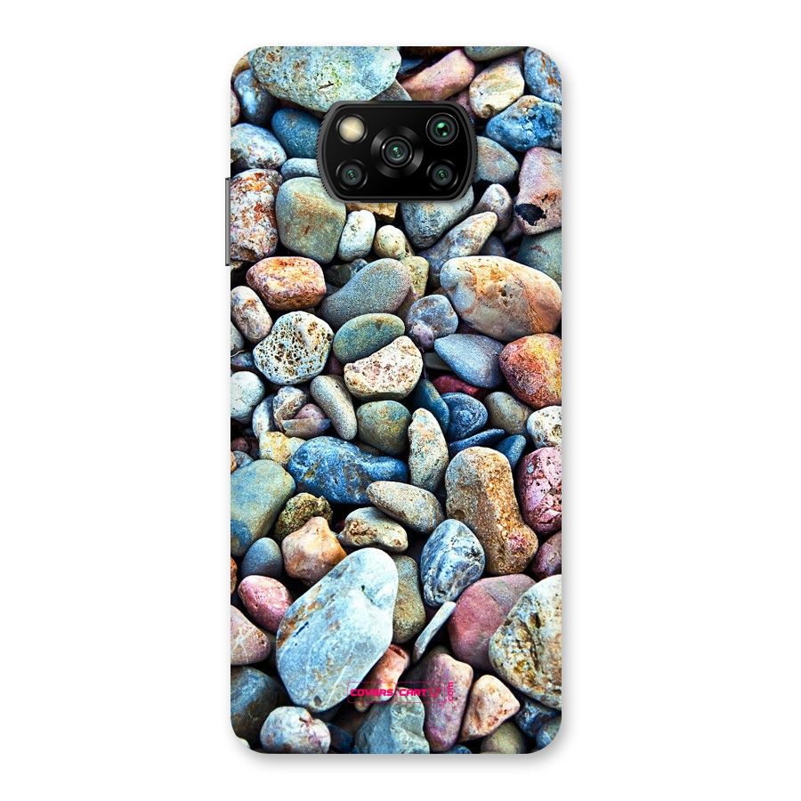 Pebbles Back Case for Poco X3