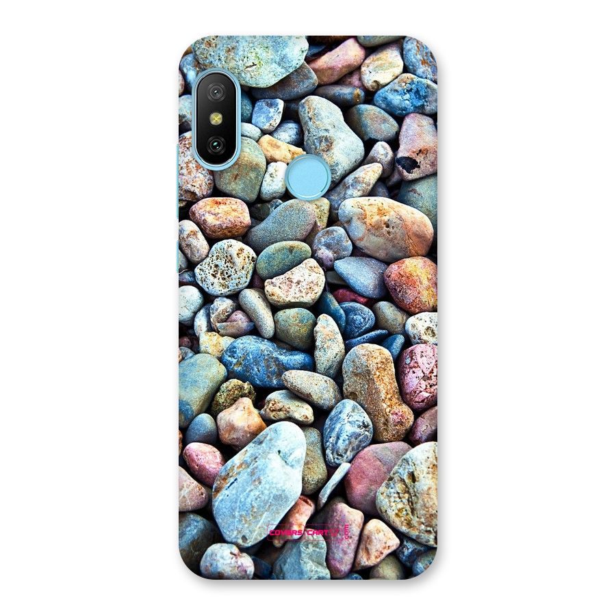 Pebbles Back Case for Redmi 6 Pro