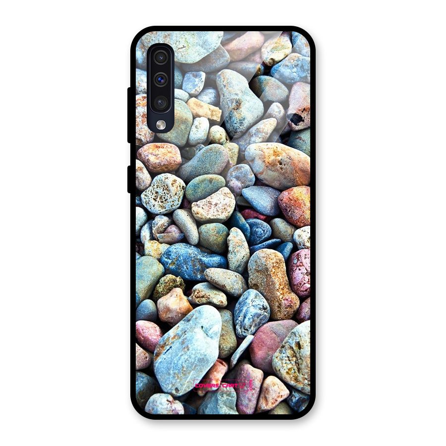 Pebbles Glass Back Case for Galaxy A30s