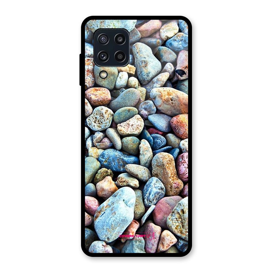 Pebbles Glass Back Case for Galaxy M32