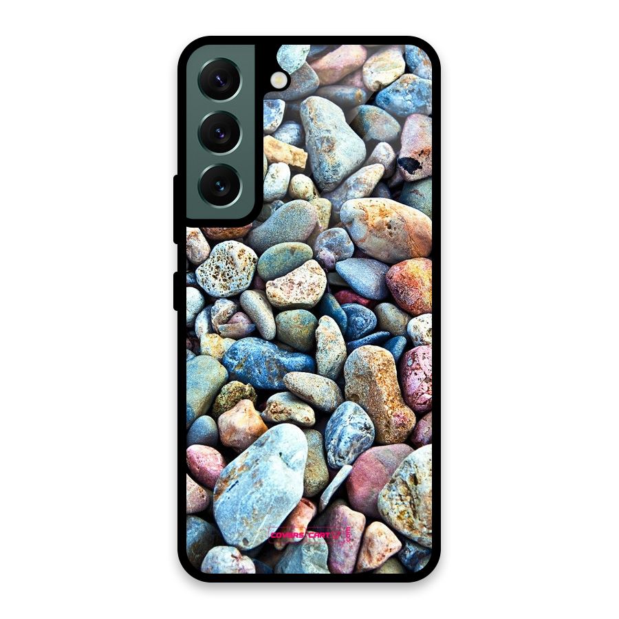 Pebbles Glass Back Case for Galaxy S22 5G