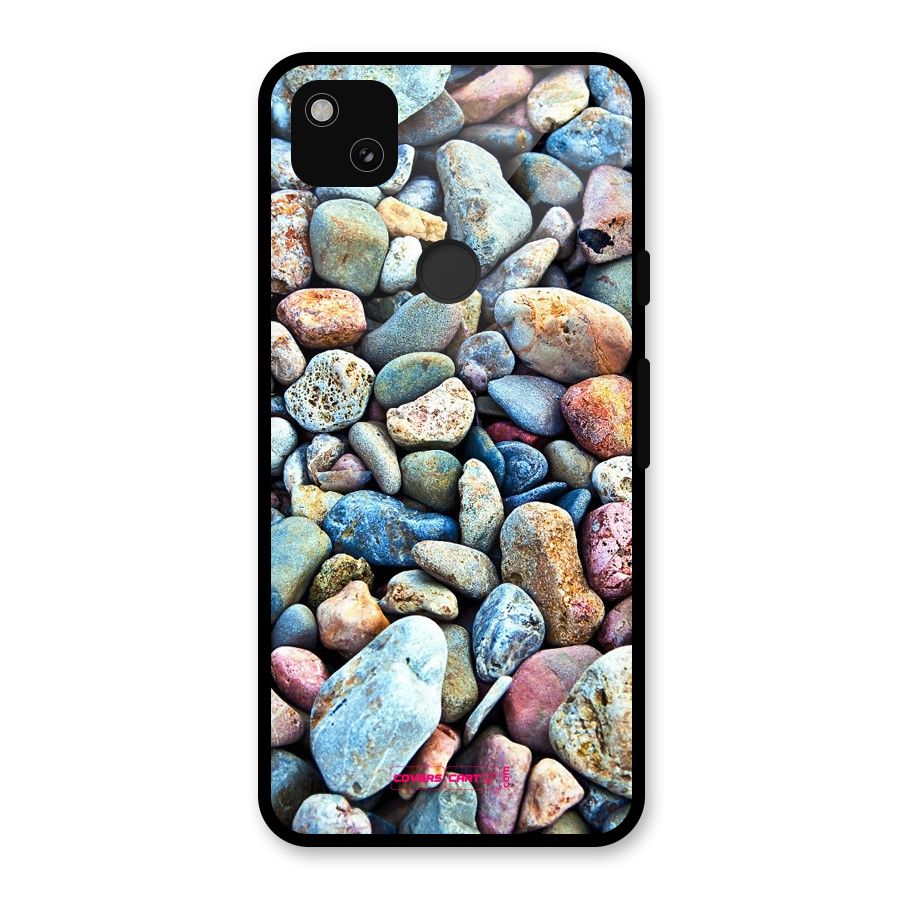 Pebbles Glass Back Case for Google Pixel 4a